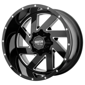 Moto Metal – MO988 MELEE – Black – 20″x12″ -44mm – Summer Wheels – MO98821287344N